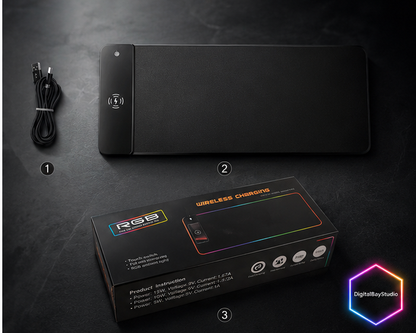 GlowCharge Led Gaming Mouse Pad
