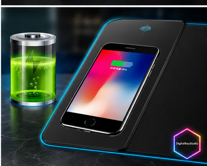 GlowCharge Led Gaming Mouse Pad