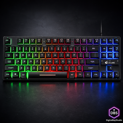 RGB Backlit Mechanical Gaming Keyboard – High-Performance Keyboard for Laptop & PC