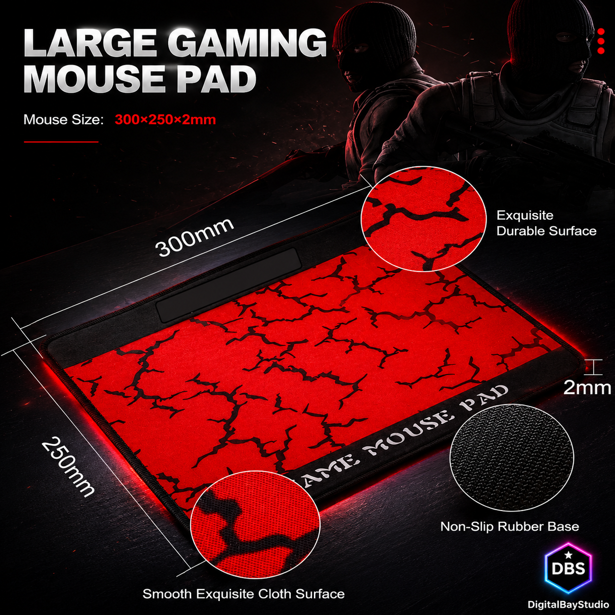 4-in-1 RGB Gaming Bundle – Mechanical Keyboard, Mouse, Headset & Mouse Pad Set