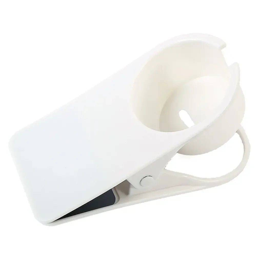 Clamp-On Desk Cup Holder for Office & Gaming Setups