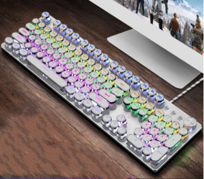 104-Key RGB Mechanical Gaming Keyboard – Anti-Ghosting LED Backlit Performance